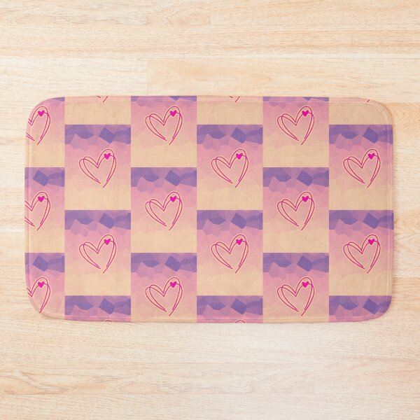 Item preview, Neon Heart Pink Yellow Gradient Polygonal Love Gift designed and sold by AstronautMerch.