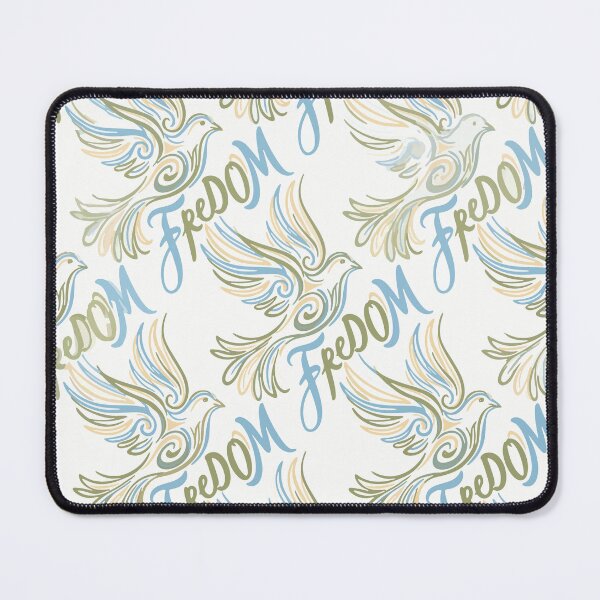 Item preview, Freedom Dove Seamless Pattern designed and sold by WormJ.