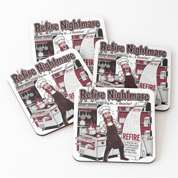 Item preview, Refire Nightmare: Chef's Worst Friday Night designed and sold by BrewChef.