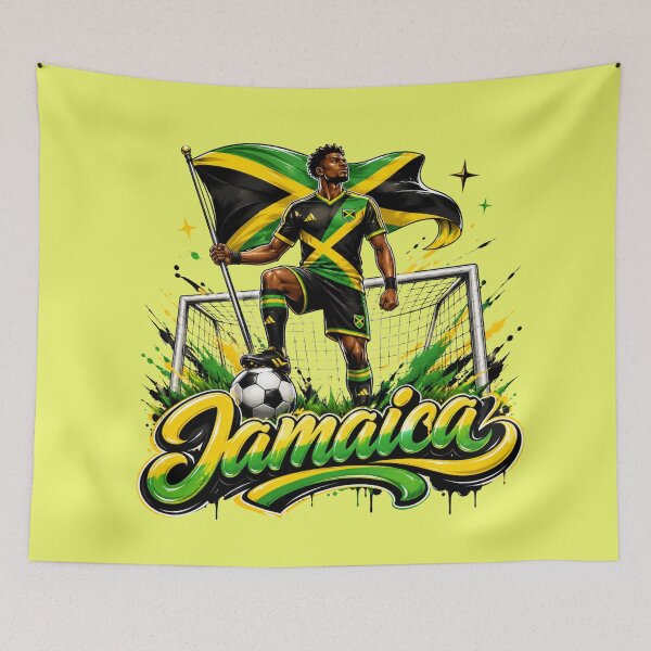 Item preview, Jamaica Football designed and sold by skkyfaithArtz.