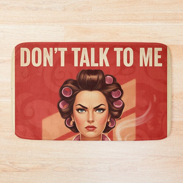 Item preview, Don't Talk To me Until I've Had my coffee Vintage Retro Mom Joke designed and sold by Retro-Anime9.