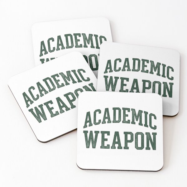 Item preview, Academic Weapon Retro Student Shirt designed and sold by Amr Darwish Graphic designer.