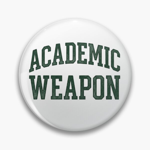 Item preview, Academic Weapon Retro Student Shirt designed and sold by Amr Darwish Graphic designer.