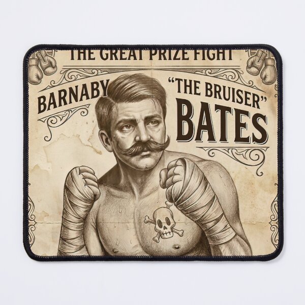 Item preview, vintage-style poster of a boxing event designed and sold by blindblues50.