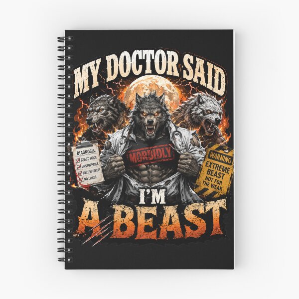 Item preview, My Doctor Said I'm Morbidly A Beast designed and sold by Zbixu.