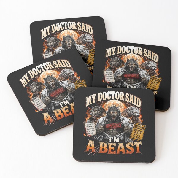Item preview, My Doctor Said I'm Morbidly A Beast designed and sold by Zbixu.