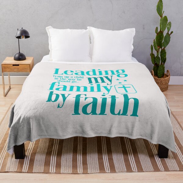 Item preview, leading my family by faith christian dad  designed and sold by BrookePage271.