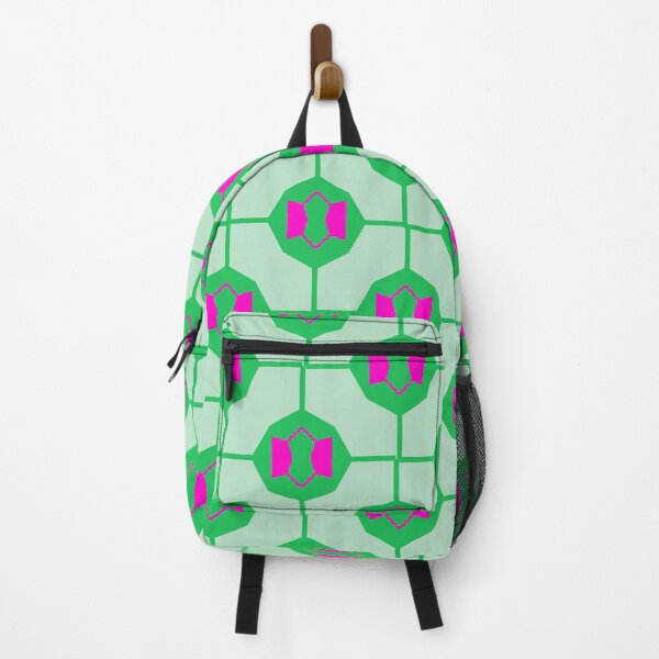 Item preview, Geometric Green and Pink Seamless Pattern Background with Abstract Repeating Shapes designed and sold by Ei-Ei.