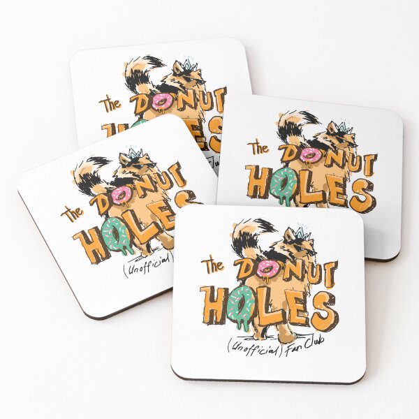 Item preview, The Donut Holes Unofficial Fan Club Kitty Donut designed and sold by Glow-Paw-Studio.