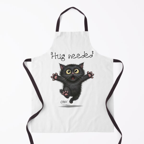 Item preview, Hug needed black cat Clawde designed and sold by LawlessClawde.