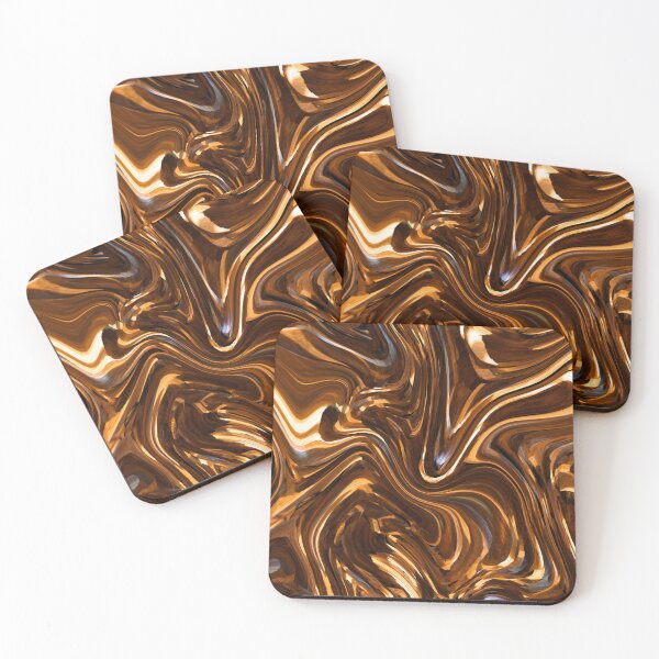 Item preview, Flowing golden shapes designed and sold by Sigtrix.