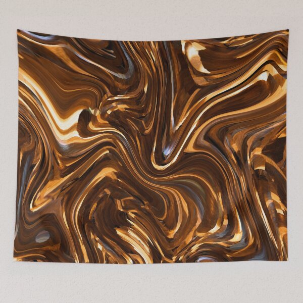 Item preview, Flowing golden shapes designed and sold by Sigtrix.