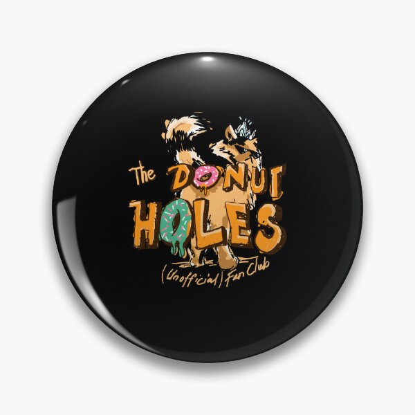 Item preview, The Donut Holes Unofficial Fan Club Funny Donut designed and sold by Glow-Paw-Studio.