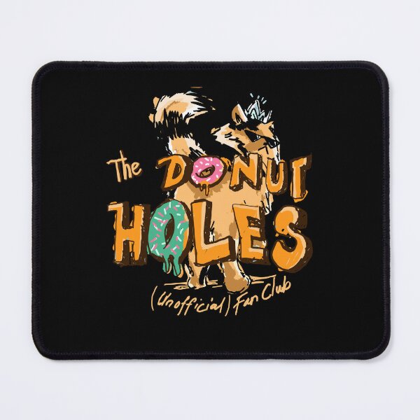 Item preview, The Donut Holes Unofficial Fan Club Funny Donut designed and sold by Glow-Paw-Studio.