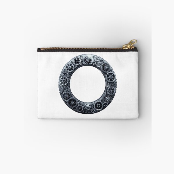 Item preview, O Letter Gear Design | Mechanical Alphabet Art | Industrial Engineering Monogram designed and sold by Baby Adee Collective.