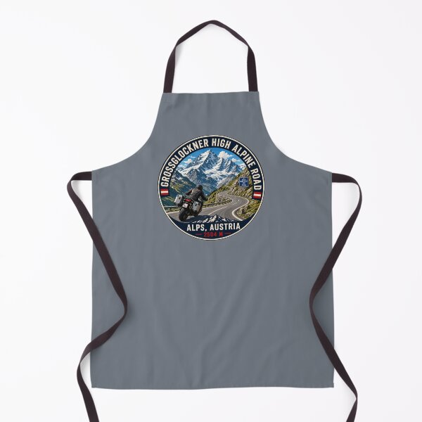 Item preview, Grossglockner High Alpine Road Austria Motorcycle Sticker TShirt 07 designed and sold by OuterShellUK.