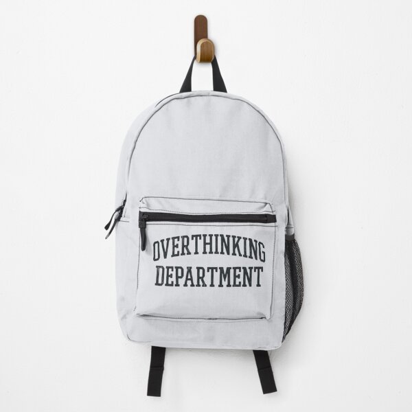 Item preview, Overthinking Department Funny Anxiety Student Tee designed and sold by Amr Darwish Graphic designer.