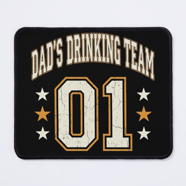 Item preview, Vintage Dad's Drinking Team 01 Collegiate Parody designed and sold by TeNovaStudio.