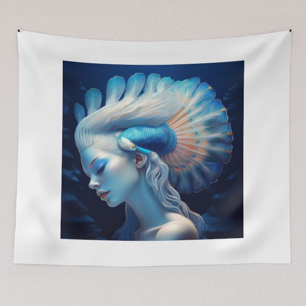 Item preview, Peacock Woman designed and sold by ZeusGallery.