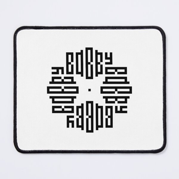 Item preview, BOBBY | Black | Modern Geometric Kufi Calligraphy | From Name to Art designed and sold by FOR YOUR NAME.