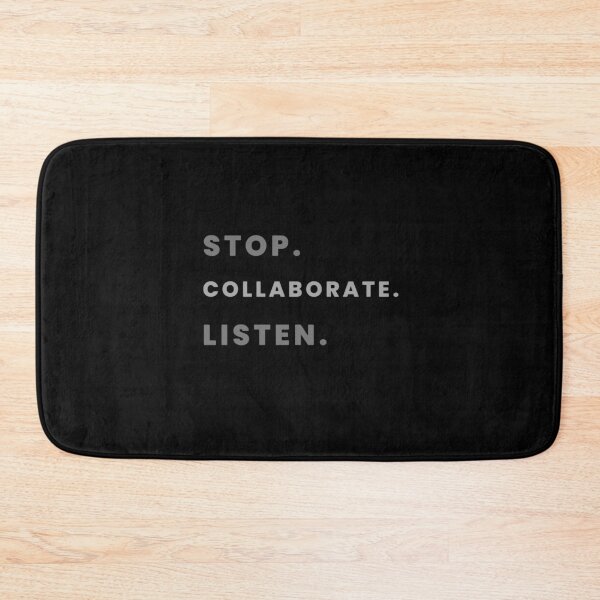 Item preview, Stop. Collaborate. Listen. designed and sold by ruthgrayaz.