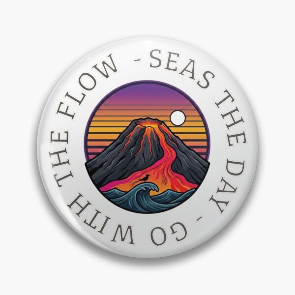 Item preview, Volcano and Ocean: The Harmony of the Elements designed and sold by GabiVitryArt.