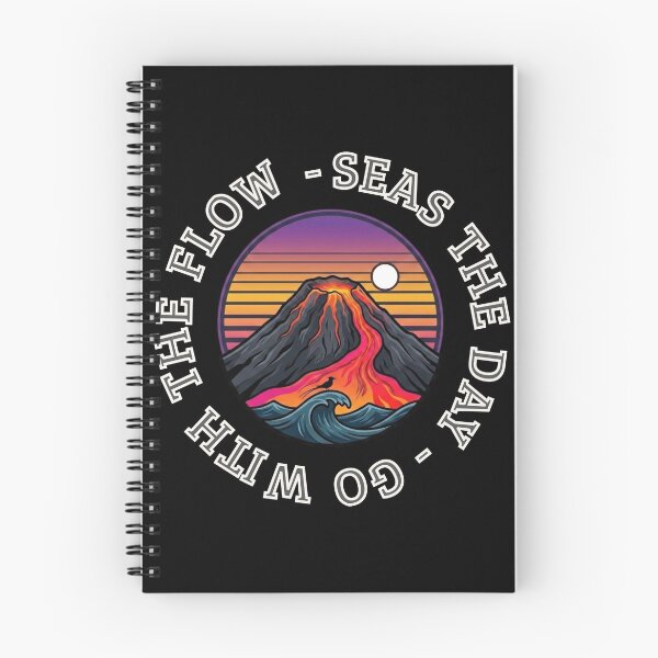 Item preview, Volcano and Ocean: The Harmony of the Elements designed and sold by GabiVitryArt.