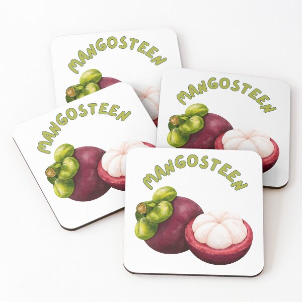 Item preview, Queen of Fruits Mangosteen Illustration designed and sold by Lazycocoon.