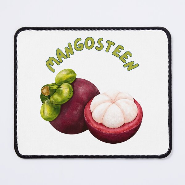 Item preview, Queen of Fruits Mangosteen Illustration designed and sold by Lazycocoon.