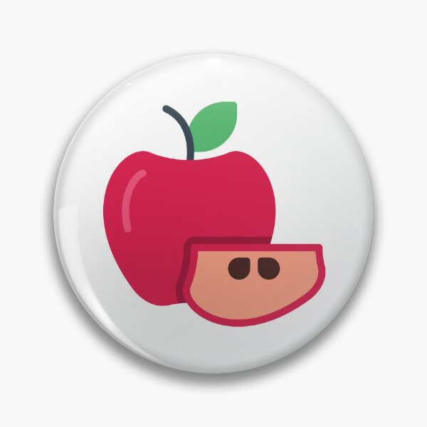 Item preview, Fresh Red Apple - Crisp Fruit Sticker for Healthy Snacking & Lunch Boxes designed and sold by Tr Creative Design.