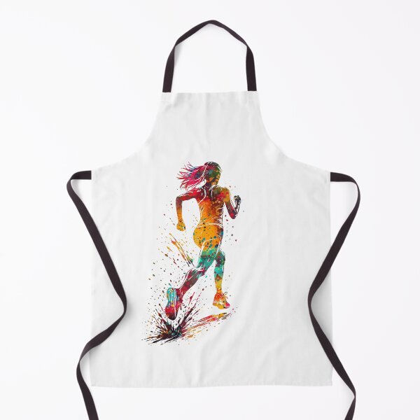 Item preview, Running Woman Watercolor designed and sold by Liededrom..