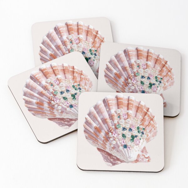 Item preview, Shell with pearls and gemstones designed and sold by Studio Remier.