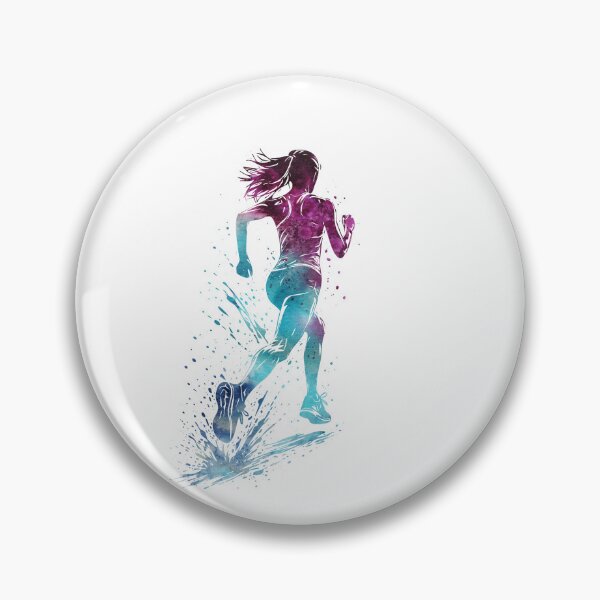 Item preview, Running Woman Watercolor designed and sold by Liededrom..