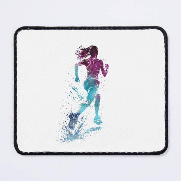 Item preview, Running Woman Watercolor designed and sold by Liededrom..