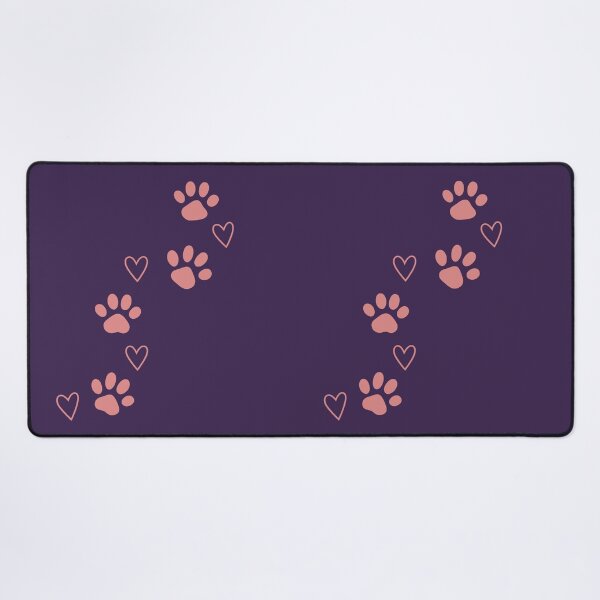 Item preview, Pink Paw Prints Hearts designed and sold by Corvoria.