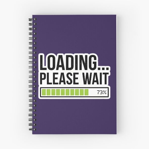 Item preview, Funny Loading Please Wait 73 Percent Gamer Graphic designed and sold by MCV-Designs.