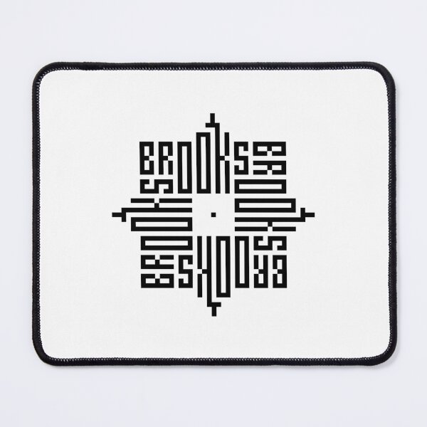 Item preview, BROOKS | Black | Modern Geometric Kufi Calligraphy | From Name to Art designed and sold by FOR YOUR NAME.