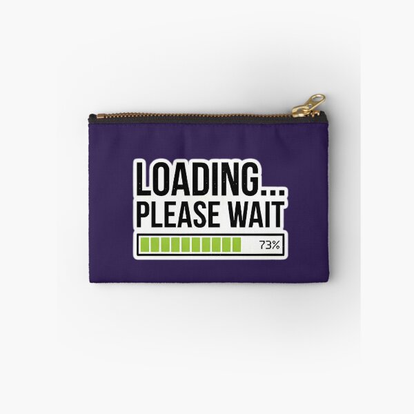 Item preview, Funny Loading Please Wait 73 Percent Gamer Graphic designed and sold by MCV-Designs.