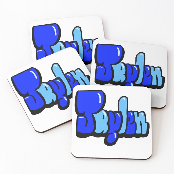 Item preview, Jaylen Blue Graffiti Bubble Letters Streetwear Typography Art designed and sold by Artonmytee.