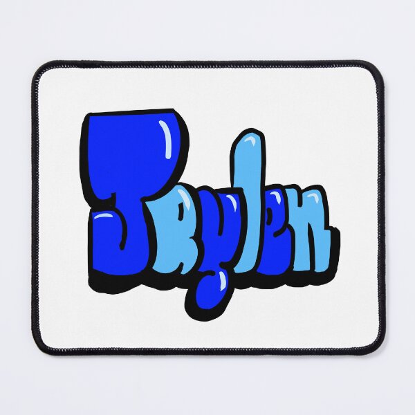 Item preview, Jaylen Blue Graffiti Bubble Letters Streetwear Typography Art designed and sold by Artonmytee.