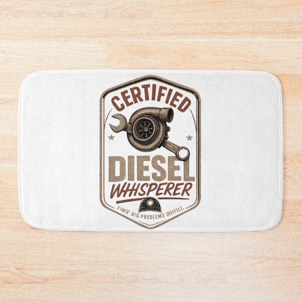 Item preview, Certified Diesel Whisperer Mechanic Shirt designed and sold by Serigraphy.