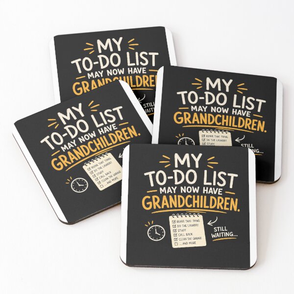 Item preview, MY TO-DO LIST MAY NOW HAVE GRANDCHILDREN. designed and sold by Anetta86.