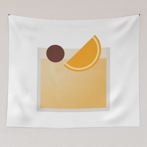 Item preview, Whiskey Sour Cocktail Minimalist Illustration designed and sold by archetype prints.