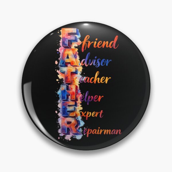 Item preview, FATHER Acronym Dad Gift Design designed and sold by MarselArt.