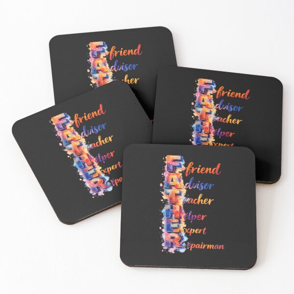 Item preview, FATHER Acronym Dad Gift Design designed and sold by MarselArt.