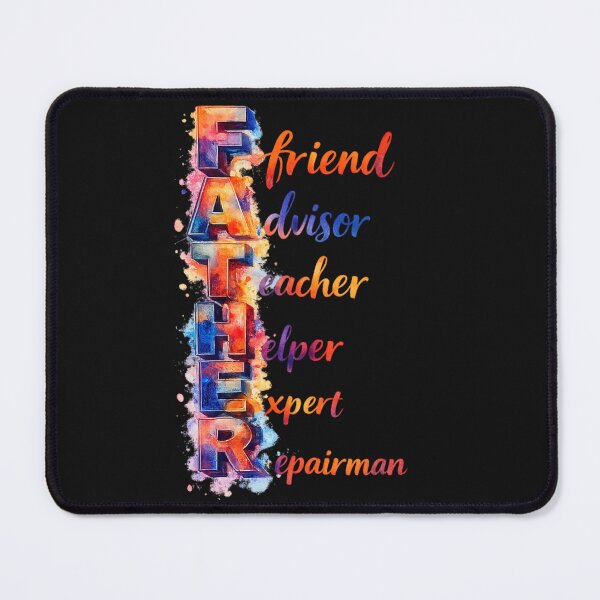 Item preview, FATHER Acronym Dad Gift Design designed and sold by MarselArt.