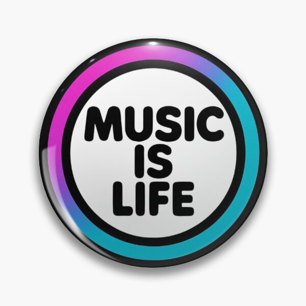 Item preview, Music Is Life | Electronic Music Culture Design designed and sold by |TRSSHOP|.