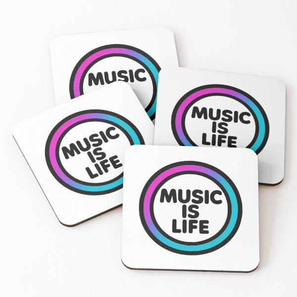 Item preview, Music Is Life | Electronic Music Culture Design designed and sold by |TRSSHOP|.