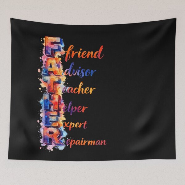 Item preview, FATHER Acronym Dad Gift Design designed and sold by MarselArt.