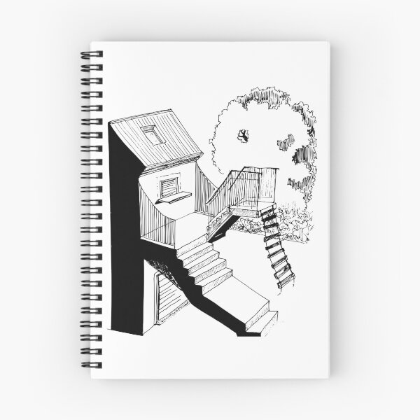 Item preview, The Architectural Blunder: Surreal Urban Sketch designed and sold by BarnBurns.